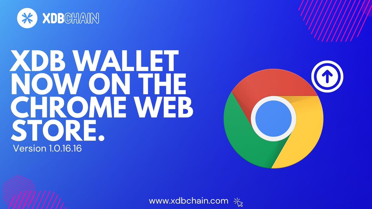 🚀 Exciting News! 

The latest XDB Wallet Chrome extension update is live on the Chrome Web Store! 🎉 Version 1.0.16.16 now enables trusted decentralized applications (dApps) to connect seamlessly using the embedded API methods. 

Download now and experience the upgrade! 👉