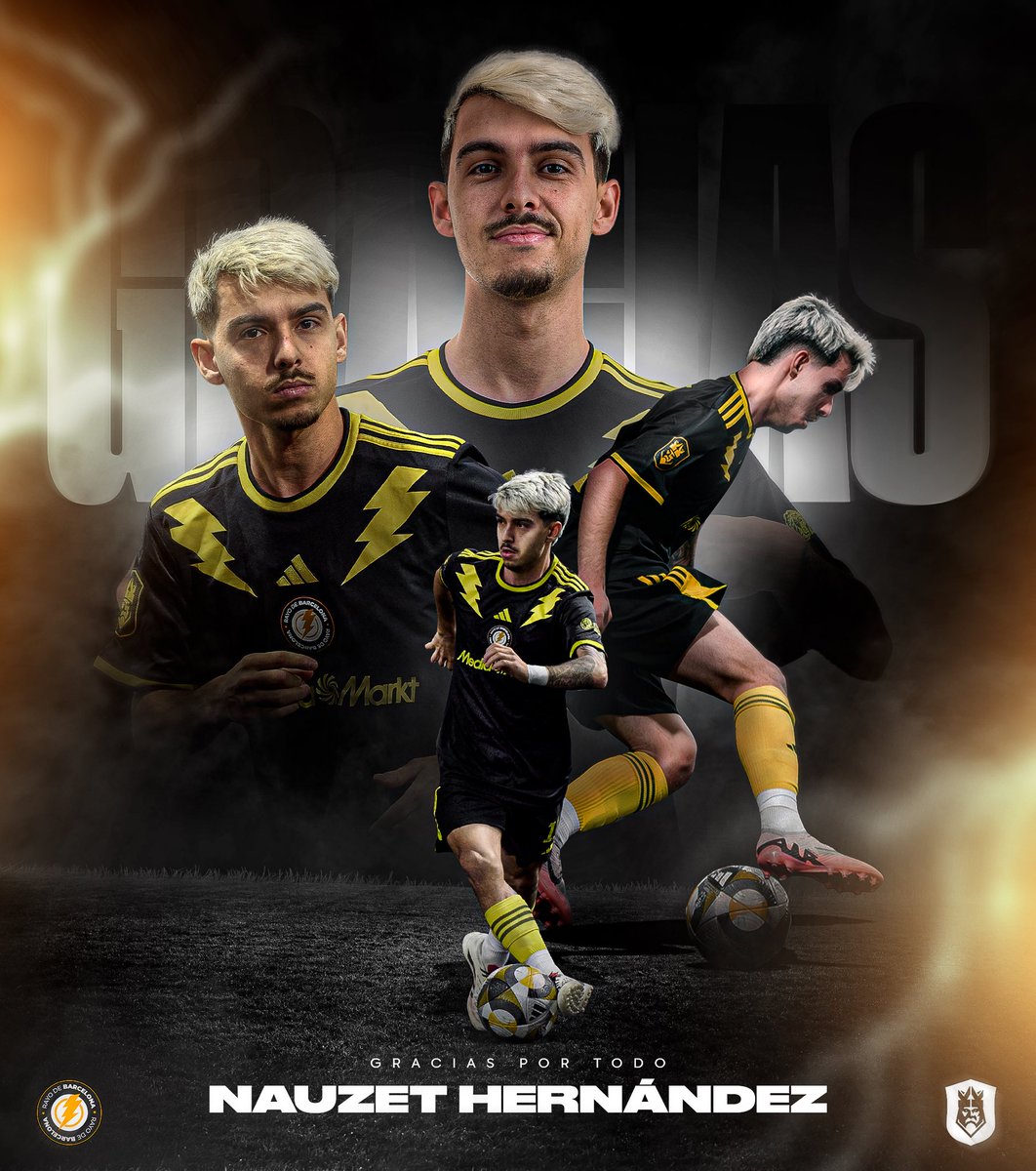 RayodeBarcelona's tweet image. 💛 𝐆𝐫𝐚𝐜𝐢𝐚𝐬 𝐍𝐚𝐮𝐳𝐞𝐭.

El jugador tinerfeño volverá a Fútbol 11 en su tierra. 

Te deseamos toda la suerte del mundo, Nau. ⚡️