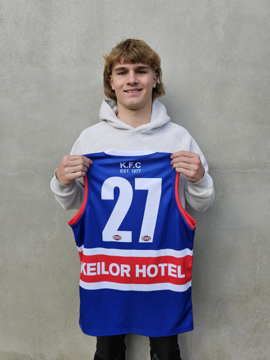 We're so delighted for Oskar to be making his AFL debut this weekend!

We were so lucky to have been just a small part of Oskar's journey, as he played 6 Senior games with us in 2024.

Go well, Smartty!

💙🤍❤️

#KeilorProud