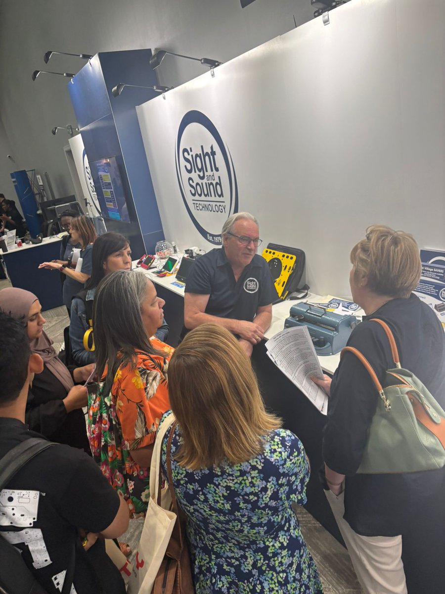sightandsoundt's tweet photo. ...and our CEO Glenn Tookey right in the thick of it!  

Our brand new yet to be released products - Luna Glasses and KapX from @KapsysGroup caused great amazement 🤯 

Away from the stand, seminars from @KapsysGroup @wewalkio and @LetsEnvision were definite highlights! https://t.co/J4HW2P8xIk