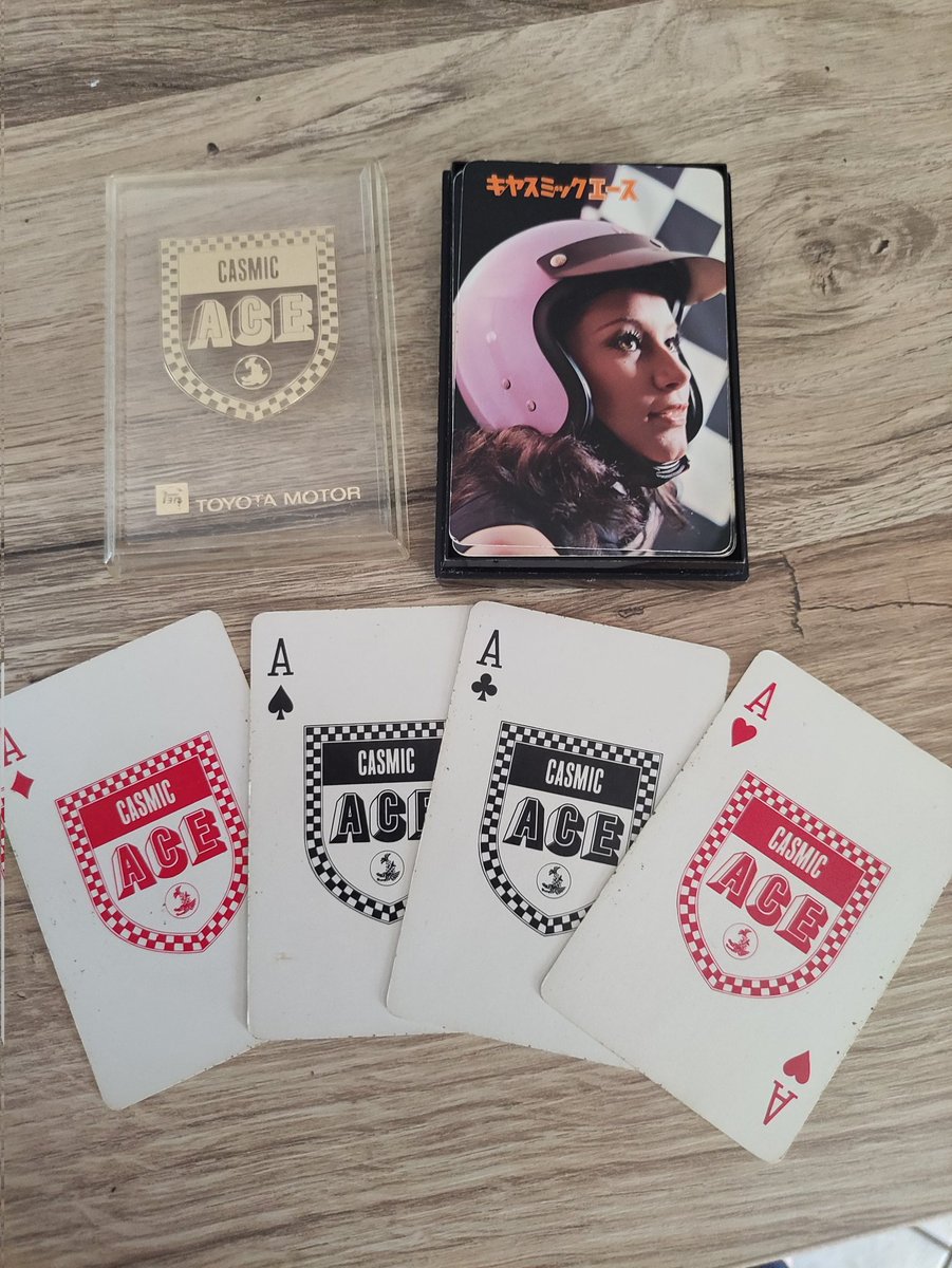 Yamafuda's tweet image. Cartes Toyota Motor Casmic Ace
#Nintendo #Cards