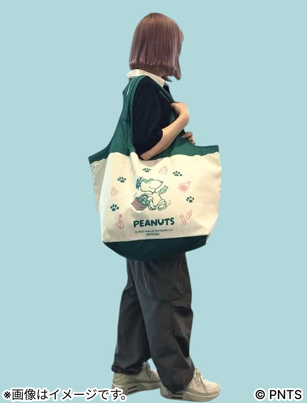 キャンペーン当選品　マツキヨココカラ×SNOOPY　レジカゴバッグ マツキヨココカラ×SNOOPY キャンペーン当選品 レジカゴバッグ