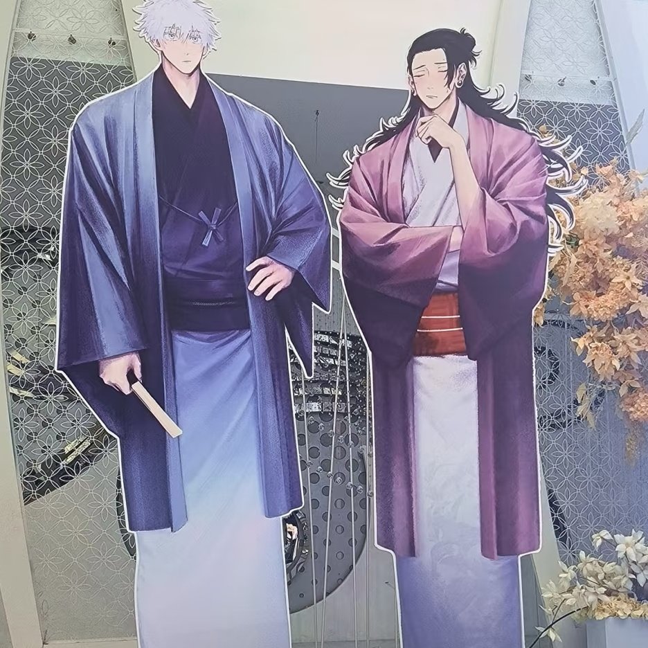 BerryAlice7's tweet image. Satosugu cardboard 🫧 #goge #五夏