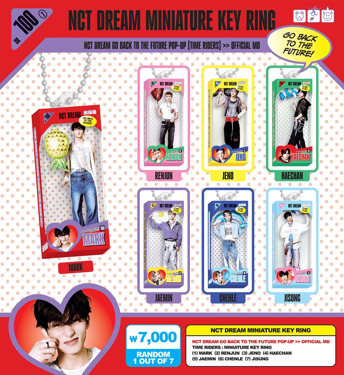 สุ่มแจก 1 ตัว จากรีค่า
เปิดรับกาชาปอง พกจ น้องดรีมนะคับบ

แบบหัว 120
แบบเต็มตัว 240

ของถึงไทย 15/7
มีกลุ่มเทรดให้ลูกค้านะคะ ถ่ายวิดีโดตอนหมุนให้ค่ะ

#ตลาดนัดnct #ตลาดนัดnctdream
