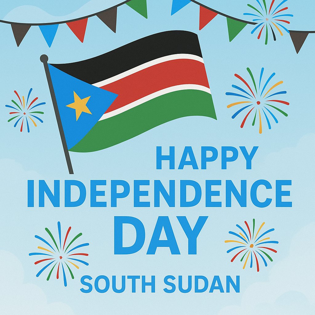 Wishing our South Sudanese friends a happy Independence Day! 🇹🇷🤝🇸🇸