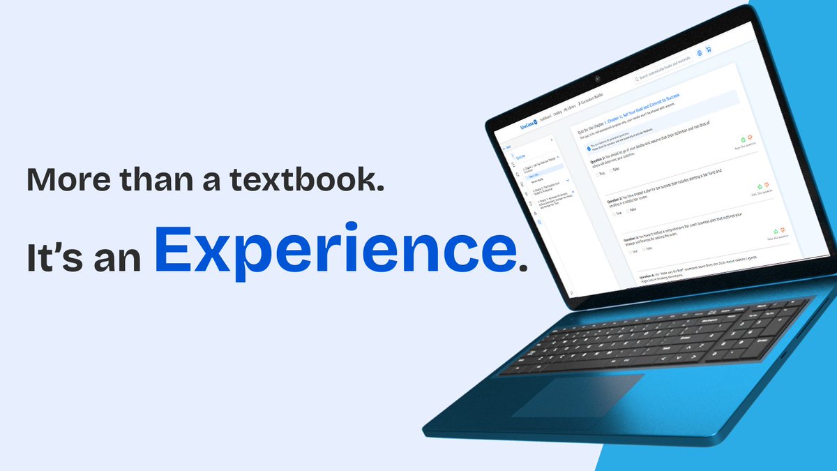Today’s learners want more than PDFs.
Embedded media, Notes &amp; highlights, Quizzes, Affordable pricing
LiveCarta turns textbooks into full learning experiences: 👉 livecarta.com/educators/
#EdTech #StudentEngagement #DigitalLearning #LiveCarta