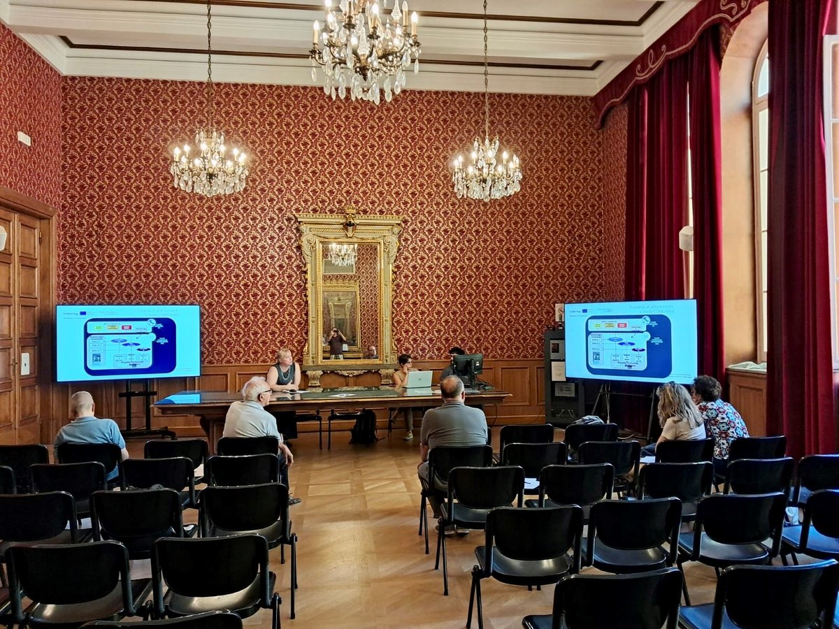 🇮🇹🇫🇷Progetto #PROTERINA4FUTURE: stamattina in Comune, a #Savona l'ultimo incontro del corso di formazione del personale in merito al rischio alluvionale e alle procedure di protezione civile, con annesse esercitazione pratica e attivazione degli strumenti di prevenzione e tutela