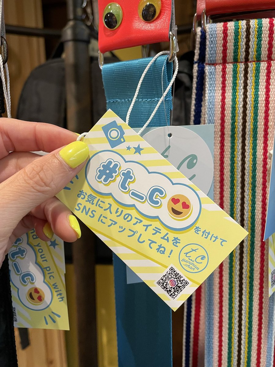 t_cOfficial's tweet photo. 現在販売していただいている商品には、プライスタグと一緒にこちらのキャンペーンタグ🏷️を順次お付けしております。
ぜひ皆さんの機材とご一緒させて頂いているツンドラムアイテムを、#t_c😍 付きでご投稿くださいませ✨
アイテム制作やブランド運営の励みになりますので、よろしくお願い致します! https://t.co/y85OdGhC5n