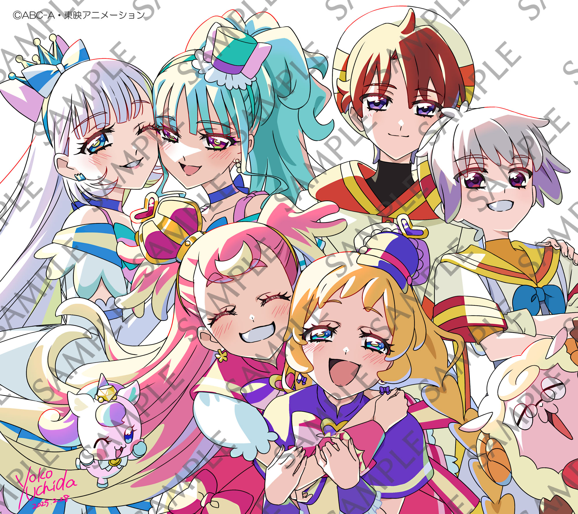 魔法つかいプリキュア　Blu-ray 全巻購入応募者全員サービス特典色紙 魔法使いプリキュア Blu-ray 全巻セット 特典色紙付き - メルカリ