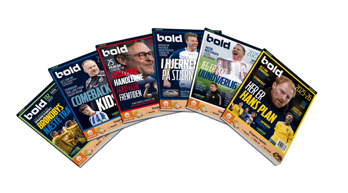 I morgen udkommer vi på Bold med 132 siders magasin som optakt til Superligaen. Interviews med Steinlein, Neestrup, Smith-Nielsen, Schmedes, Nartey, Troels Bech, Mads Emil Madsen, Søren P. og mange flere. Og fokus på de gode historier. Hent et eksemplar i kiosken torsdag🤞🏼