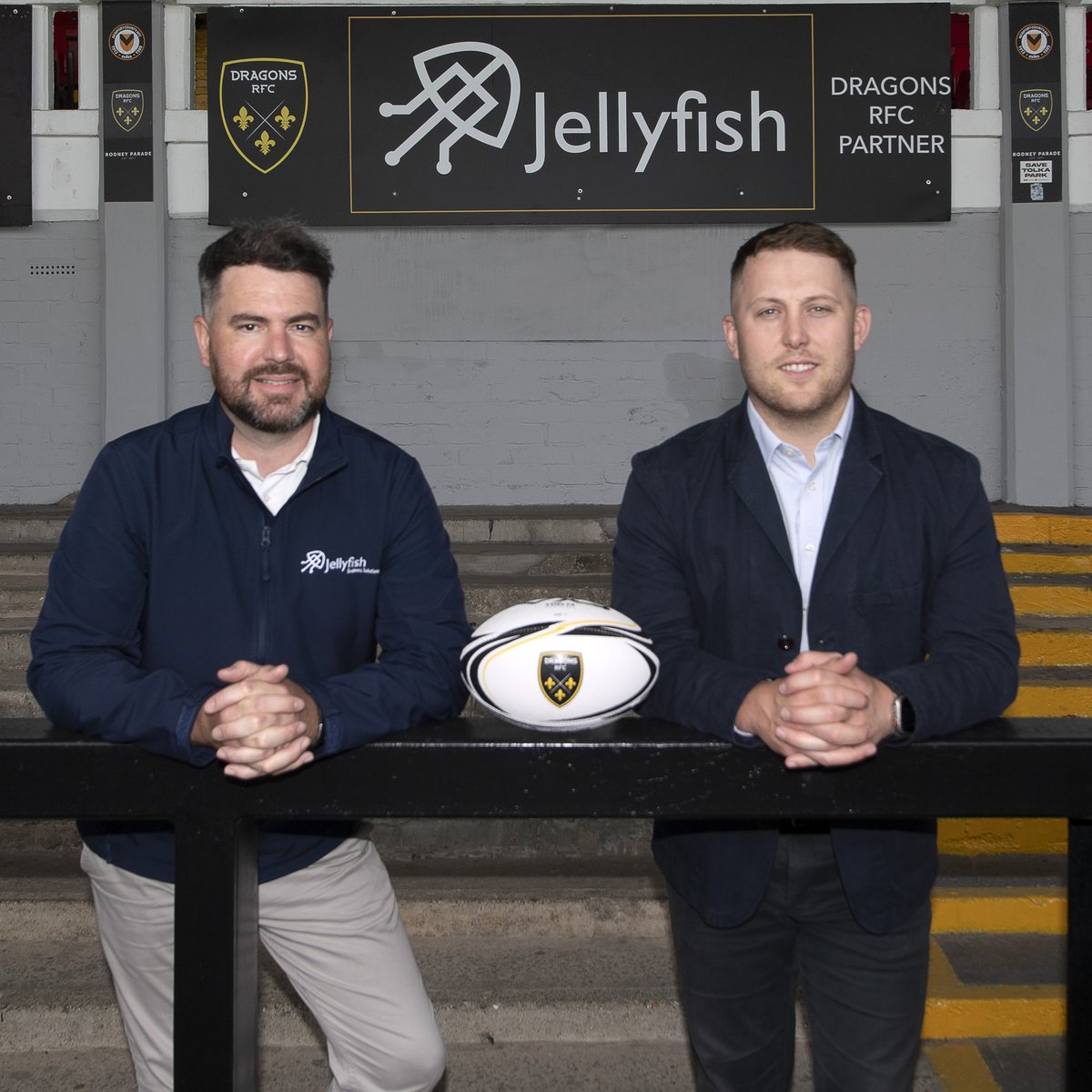 🪼𝗣𝗔𝗥𝗧𝗡𝗘𝗥𝗦 | Dragons RFC are delighted to announce <a href="/Jellyfishsolut1/">Jellyfishsolutions</a> as the club’s new Official IT provider 👏

▶️ shorturl.at/giqhz

#WeAreGwentRugby