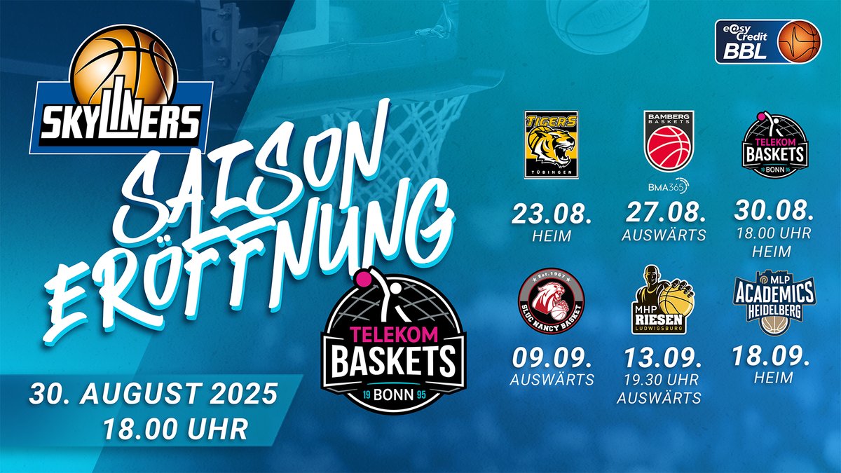 Pre-Season-Start frankfurt-skyliners.de/news-service/d… #skyliners #frankfurt #easyCreditBBL #PreSeason