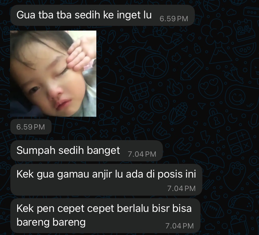ice_batu's tweet photo. hehee, doain yaa semoga semua hal yg terjadi di hidup gue segera membaik https://t.co/JzLuUZ8B81