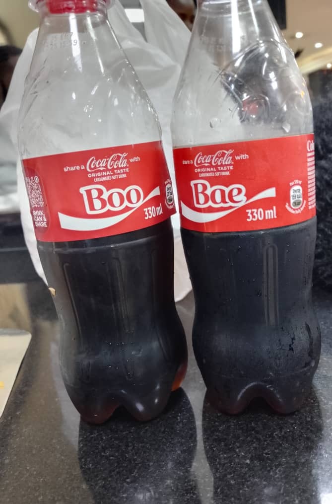 I am here sharing a coke with Boo <a href="/CocaCola/">Coca-Cola</a> @UgandaCocaCola
#ShareaCoke #LunchBreak