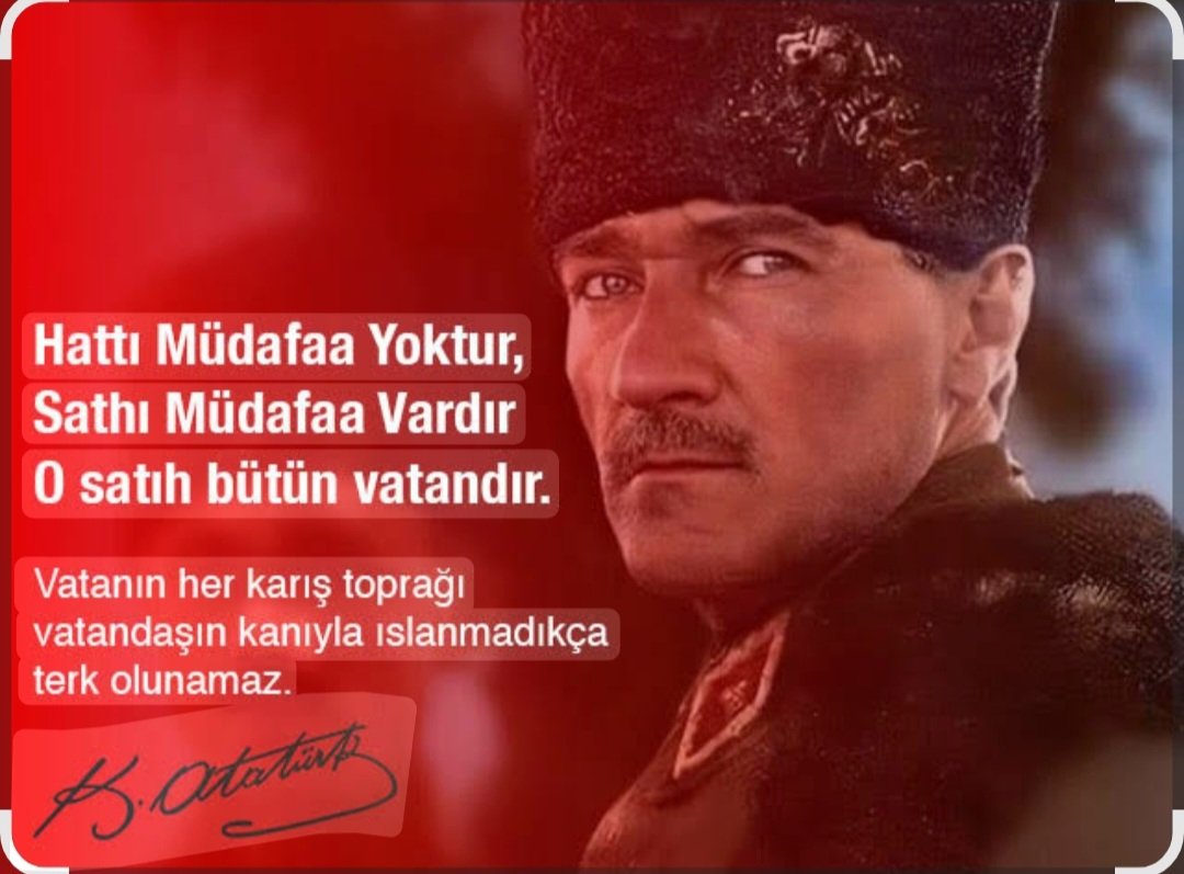 NE MUTLU TÜRK'ÜM DİYENE