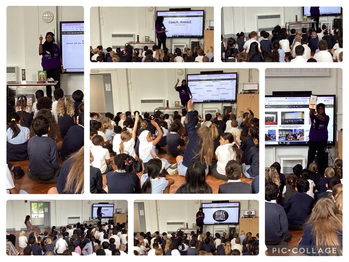 Radford Academy (@radfordacademy) on Twitter photo Our Values Day started off with an inspirational assembly by <a href="/CoachAnnieZ/">AnnieZ🏃🏾♀️</a> The children were given an insight into her busy life as a FIFA coach. She explained the importance of respect and how it has opened many doors for her, including the doors to Buckingham Palace! Our Values Day started off with an inspirational assembly by <a href="/CoachAnnieZ/">AnnieZ🏃🏾♀️</a> The children were given an insight into her busy life as a FIFA coach. She explained the importance of respect and how it has opened many doors for her, including the doors to Buckingham Palace!