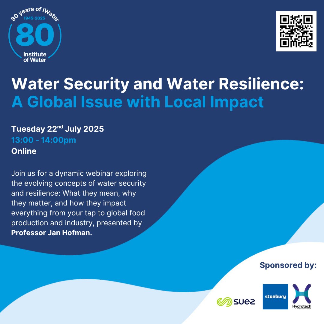 Institute of Water (IWater) tweet media