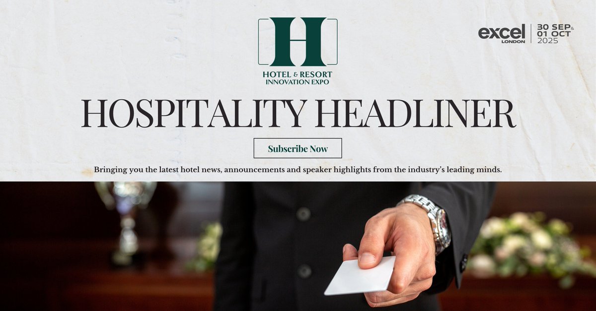 Hotel & Resort Innovation Expo tweet media