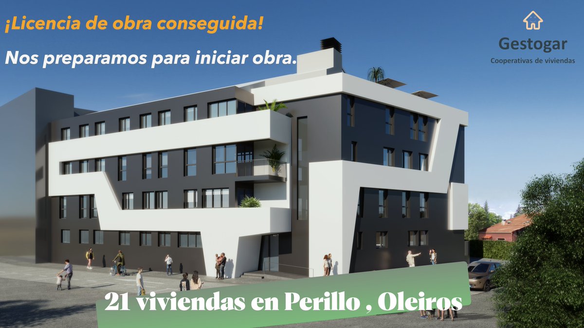 gestogar's tweet image. ¡Licencia de Obra conseguida!

Nos preparamos para iniciar la Obra.

21 viviendas en Perillo, Oleiros
👏👷
@gestogar @ConcelloOleiros