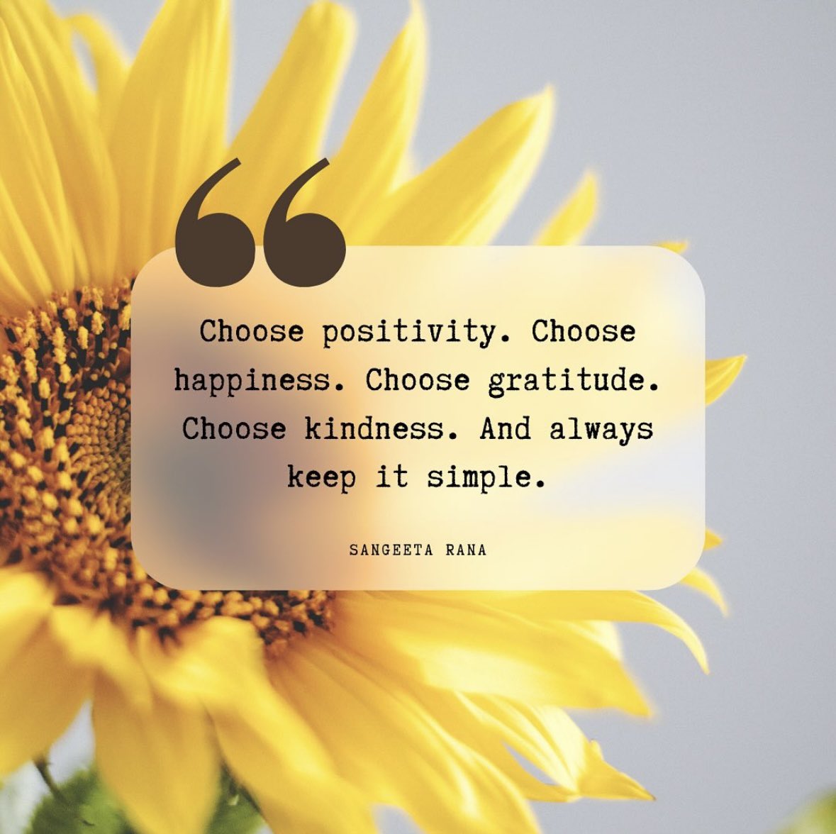 Some of the best choices we can make each day…