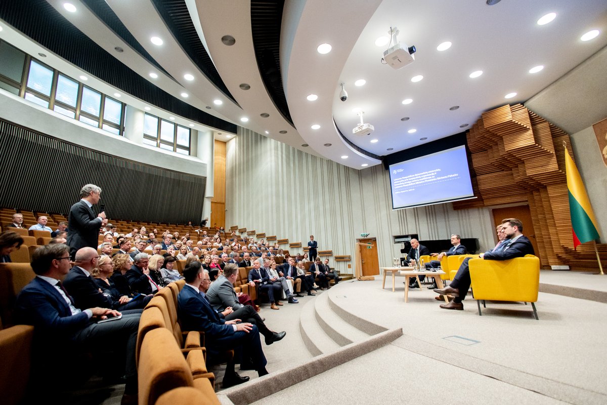 Today, I thanked 🇱🇹 ambassadors for their important and tireless work in a more uncertain world.

Diplomacy remains a critical tool in shaping a safer, more prosperous future, and contributing to our key objectives &amp; priorities: ever stronger NATO &amp; EU, enhancing national &amp;