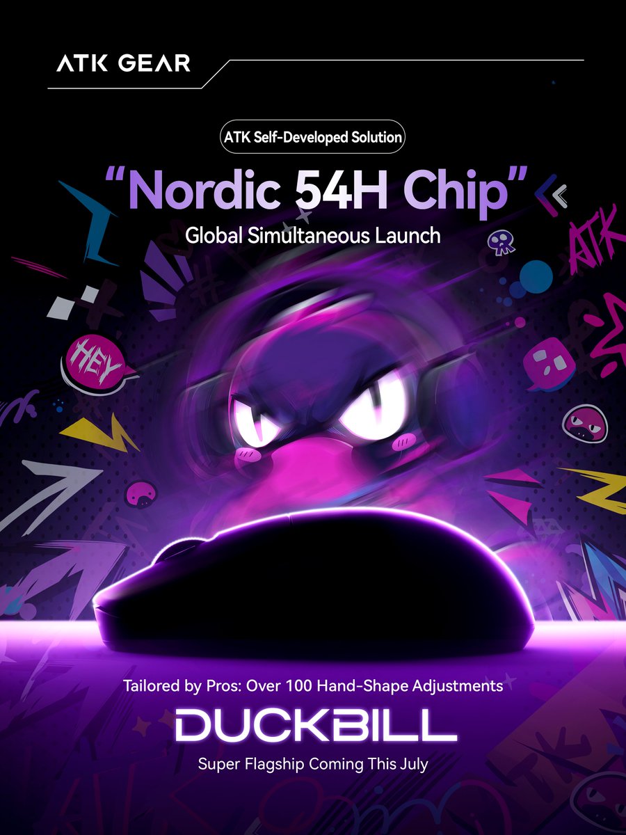 ATK DUCKBILL ATK Blazing Sky Duckbill : Meckeys.com : Mouse