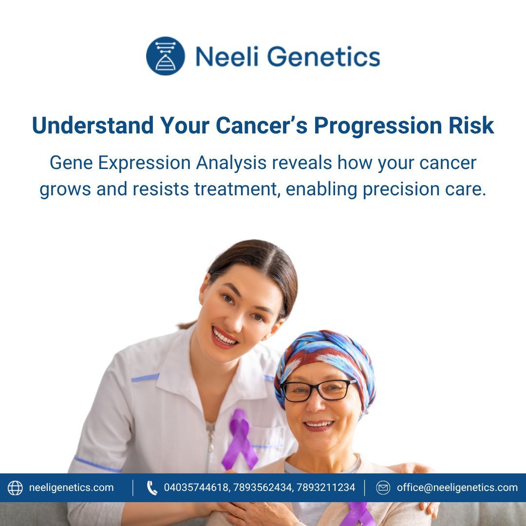 NeeliGenetics's tweet photo. Predict and personalize with genetic insight.
Gene Expression Analysis reveals how your cancer grows and resists treatment—helping doctors guide therapy with precision.

🌐 https://t.co/3CliX8WxCW | 📞 04035744618

#GeneExpressionAnalysis #PrecisionOncology #TargetedTherapy https://t.co/Z8YboCymbB
