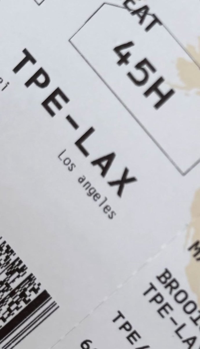 Rachel já embarcou para Los Angeles! ✈️🇺🇸