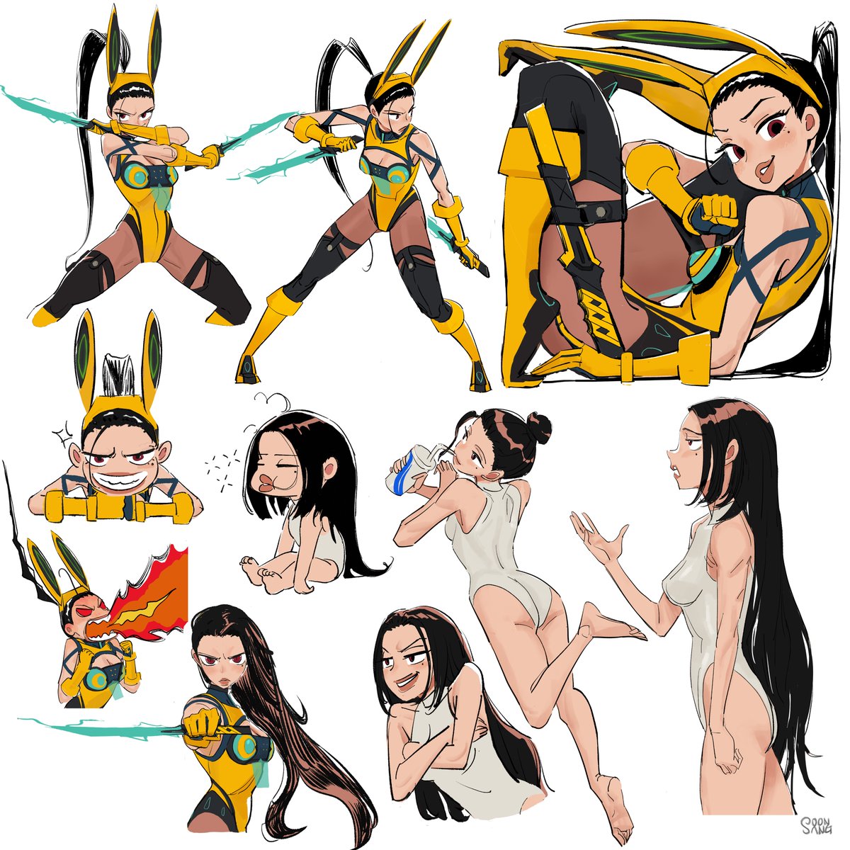 Noah project- Rabbit character sheet_3