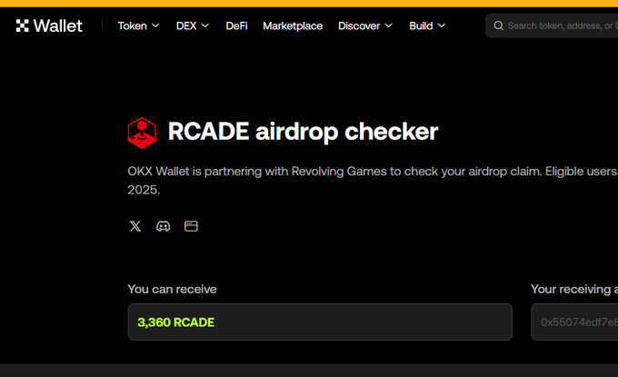 ItsHaelith's tweet photo. 🌟 Get ready for $RCADE tokens!  

🎉 Discover your airdrop 👉 https://t.co/ZHjob46grz

🔸 Anticipated 100x growth post-listing  
🔸 Team is fully verified + audit completed  
🔸 Exciting CEX news on the horizon  

🎊 #RCADE #RcadeNetwork FOR LIFE! https://t.co/GqutmXBGXp