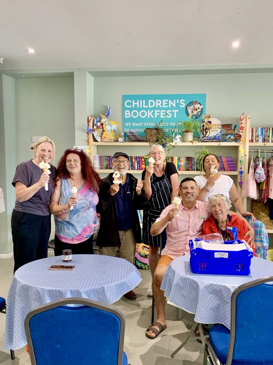 Our Stand Stronger Together group is staying cool this summer with some ice creams!🍦We meet every week to enjoy a bite to eat, connect with others, and take part in activities. Once a month, a local organisation offers support on the things that matter most to our members. 💚