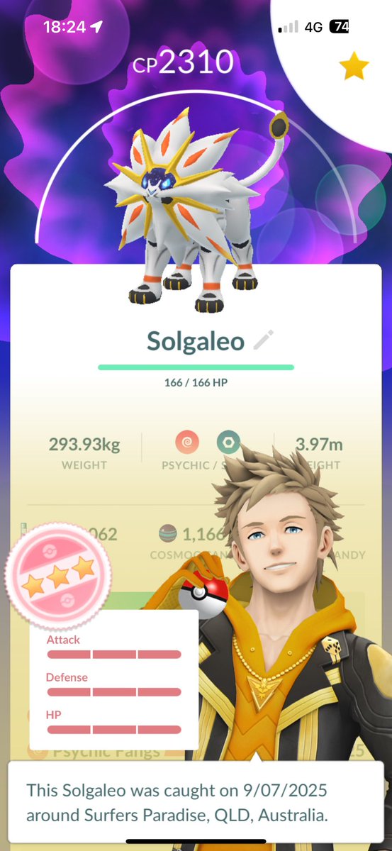 Hundo Solgaleo💯

#PokemonGO #PokemonGOApp