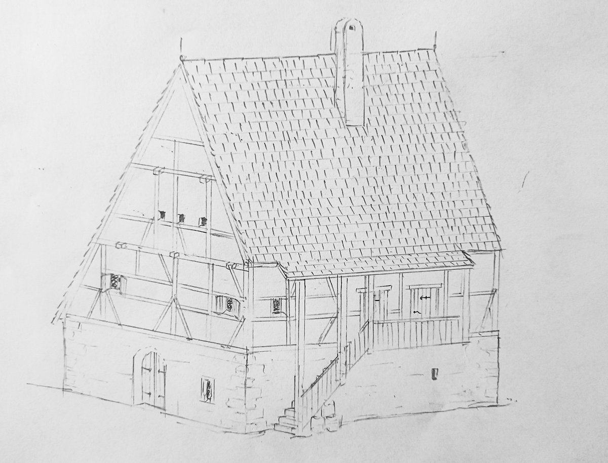 wojczym's tweet image. Out of farbs :⁠&apos;⁠( #sketches #medieval