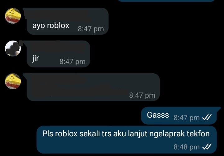Nge roblox tiap sebelum dan sesudah ngelaprak, biar semangat ngelaprak wkwk