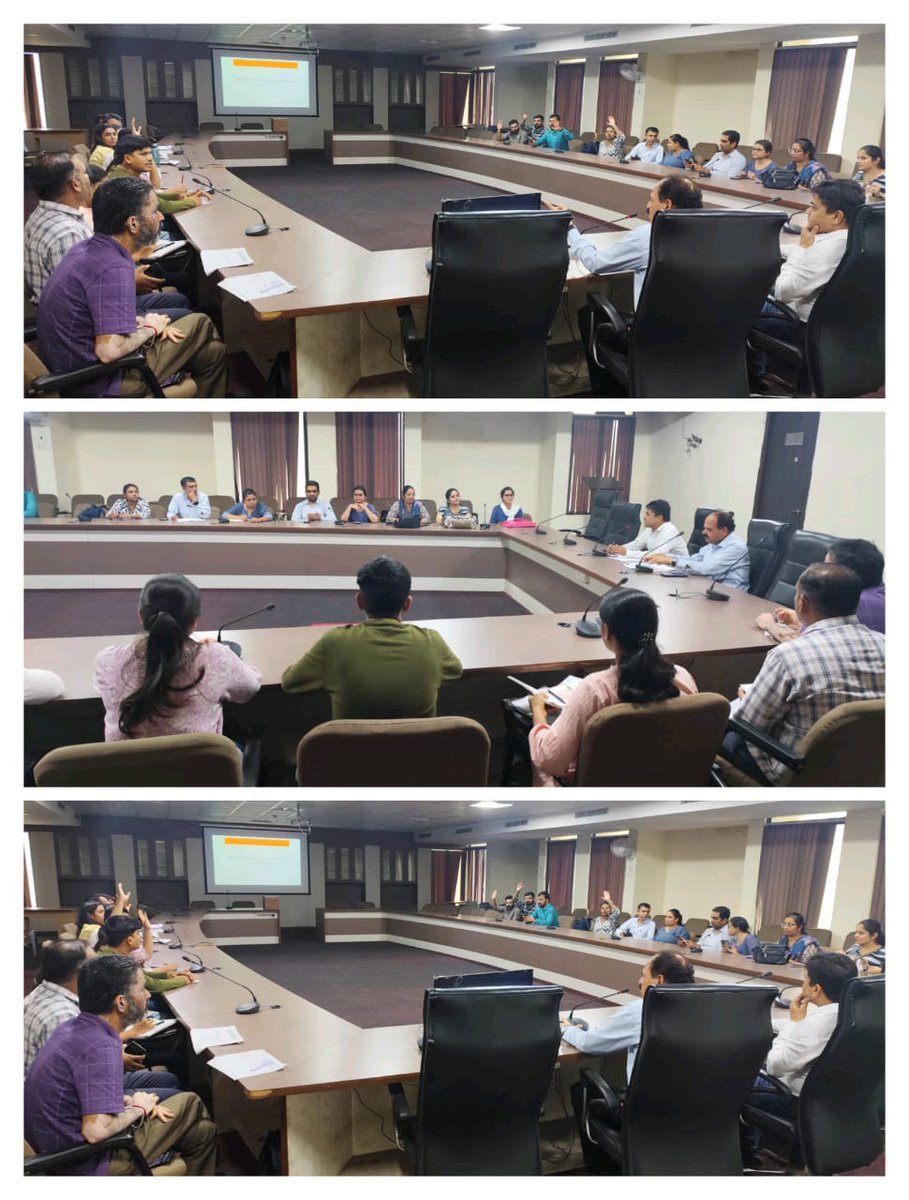 ntep_smc's tweet photo. આજ રોજ તારીખ ૦૭/૦૭/૨૦૨૫ના રોજ, મા. આરોગ્ય અધિકારીશ્રી, સુરત મહાનગર પાલિકા ના માર્ગદર્શન હેઠળ -City TB Officer તેમજ  Dy. MOH, North Zone ના સશક્ત નેતૃત્વ હેઠળ કતારગામ ઝોન ઓફિસ ખાતે રિવ્યૂ મીટીંગ યોજાઈ, જેમાં વિવિધ આરોગ્ય કામગીરીની સમીક્ષા કરી માર્ગદર્શક સૂચનો આપવામાં આવ્યા. https://t.co/pwmgRVetsy