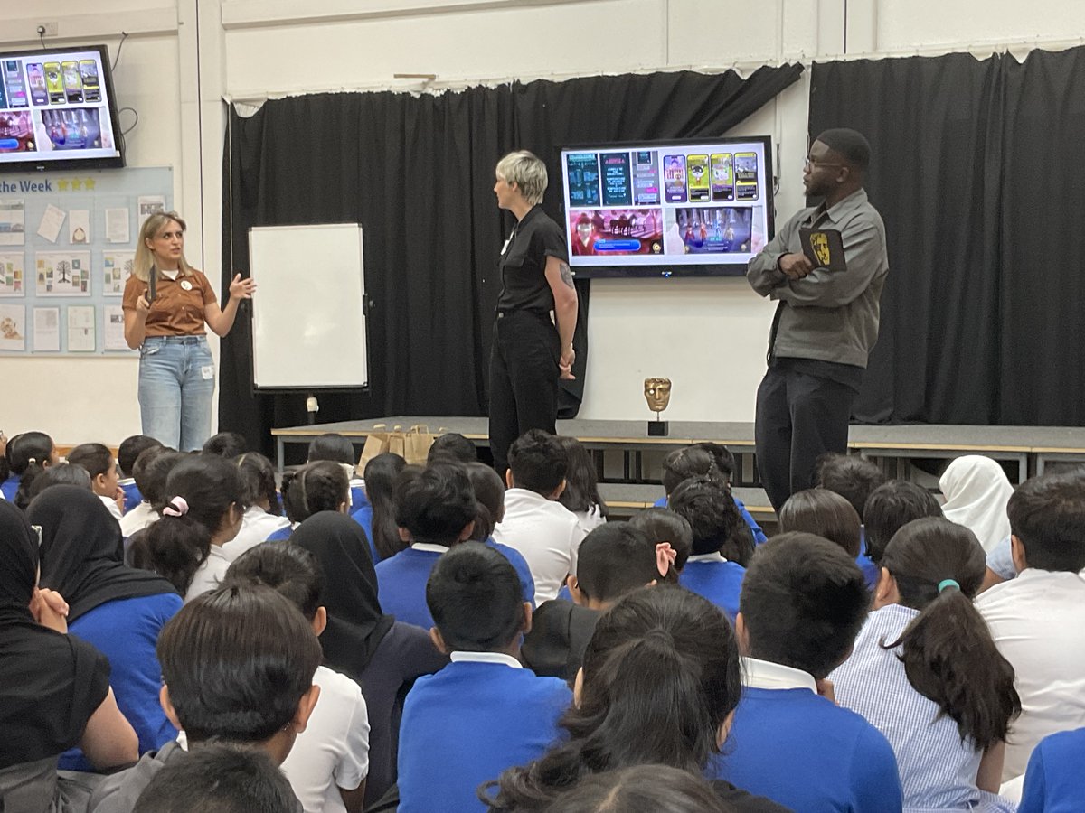 What a fantastic assembly to start our BAFTA day! <a href="/Place2Be/">Place2Be</a>