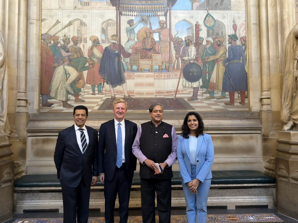 CF India (@wearecfindia) on Twitter photo It was a pleasure for @CFIndia to meet <a href="/ShashiTharoor/">Shashi Tharoor</a>!
We had a wide-ranging convo about the UK–India relationship - from strengthening ties between our nations, to the contribution of the Indian diaspora in the UK. We look forward to building on this important dialogue 🇬🇧🇮🇳 It was a pleasure for @CFIndia to meet <a href="/ShashiTharoor/">Shashi Tharoor</a>!
We had a wide-ranging convo about the UK–India relationship - from strengthening ties between our nations, to the contribution of the Indian diaspora in the UK. We look forward to building on this important dialogue 🇬🇧🇮🇳