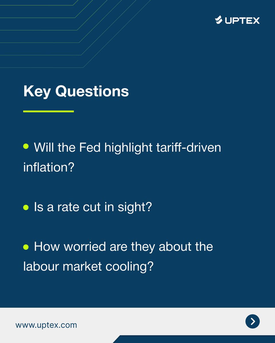 UptexForex's tweet photo. The June FOMC Minutes drop on July9and could shift the Fed’s entire outlook on inflation,growth, and rate cuts.
We’ll break it down for traders,fast and clear.Follow us & turn on notifications!
#FOMC #FederalReserve #USD #Gold #Bitcoin #MarketOutlook #InterestRates #Forex #Uptex https://t.co/4nzB3fmVeX
