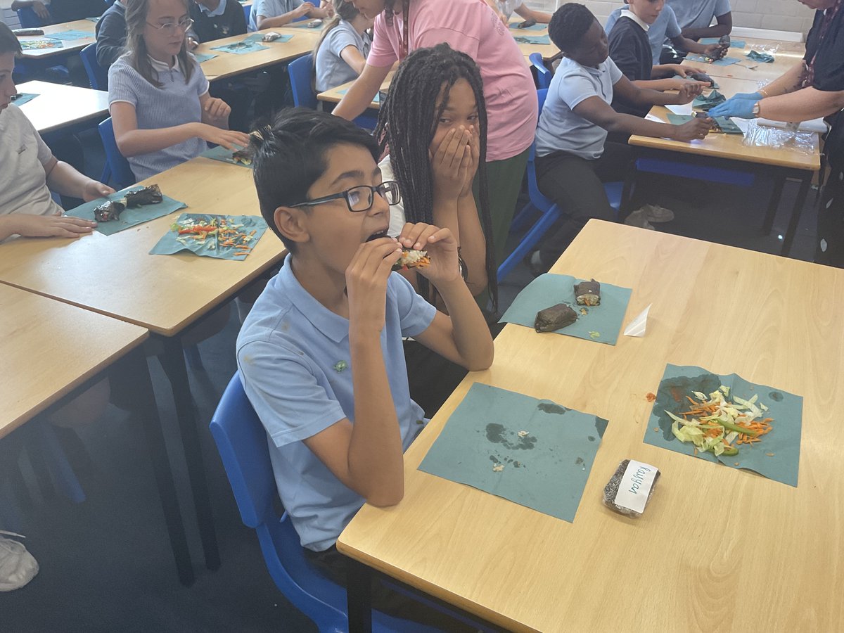 Osborne Primary School (@osborneprisch) on Twitter photo 6B had a great start to the day today, making Korean rice rolls! We wrapped rice, peppers, cucumber, lettuce carrots and kimchi in seaweed sheets. They thoroughly enjoy it! <a href="/the_atlp/">The Arthur Terry Learning Partnership (ATLP)</a> 6B had a great start to the day today, making Korean rice rolls! We wrapped rice, peppers, cucumber, lettuce carrots and kimchi in seaweed sheets. They thoroughly enjoy it! <a href="/the_atlp/">The Arthur Terry Learning Partnership (ATLP)</a>