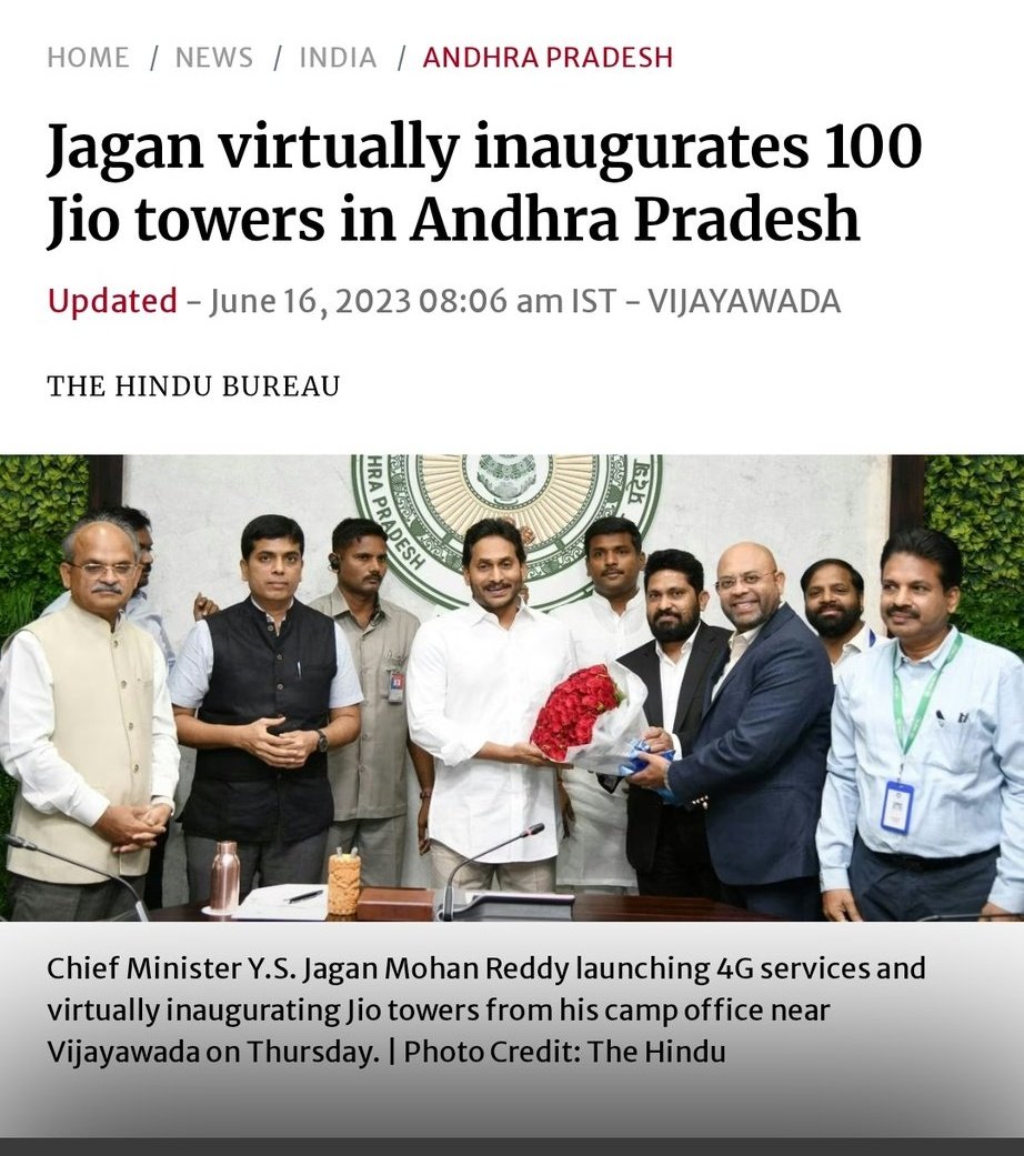 AndhraXpress's tweet photo. 100 టవర్స్ ఇన్స్టాల్ చేసినా ఓ ఒక్క ట్వీట్ వేయలేదు @ysjagan.
ఒక్క టవర్ పెట్టగానే పబ్లిసిటీ ఫస్ట్ స్టోరీ, రీల్, ట్వీట్ అన్నీ ఒకేసారి 😄ఇది నేర్చుకోవాలి @ncbn దగ్గర నుంచి అని @YSRCParty కి కితాబు పంపుతున్న కార్యకర్తలు
#YSJagan #TDPDrama #FakePublicity https://t.co/qeLaWDKHua
