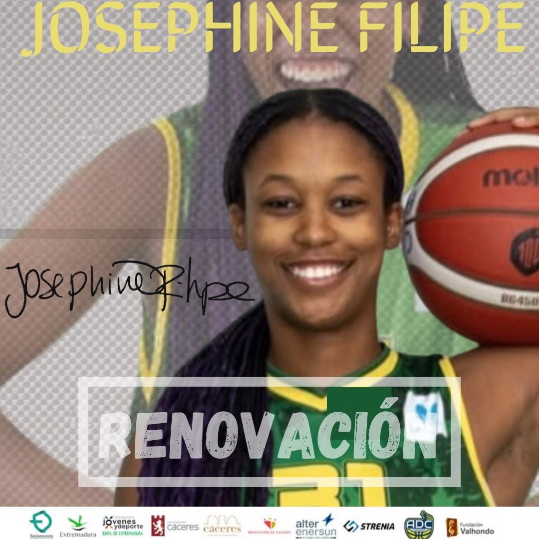 CompeticionesFEB (@competicionfeb) on Twitter photo 🚨 Mercado #LFChallenge: Josephine Filipe renueva su compromiso con el Alter Enersun <a href="/cb_alqazeres/">Alter Enersun Al-Qázeres Extremadura</a>
▶️ La jugadora portuguesa, fue clave para el equipo la temporada pasada
🗓️ 1995 | 📏 1,77 m.
⛹️♀️ Alero | 🌍 Portuguesa
📝 Más información ⬇
feb.es/2025/7/9/balon… 🚨 Mercado #LFChallenge: Josephine Filipe renueva su compromiso con el Alter Enersun <a href="/cb_alqazeres/">Alter Enersun Al-Qázeres Extremadura</a>
▶️ La jugadora portuguesa, fue clave para el equipo la temporada pasada
🗓️ 1995 | 📏 1,77 m.
⛹️♀️ Alero | 🌍 Portuguesa
📝 Más información ⬇
feb.es/2025/7/9/balon…