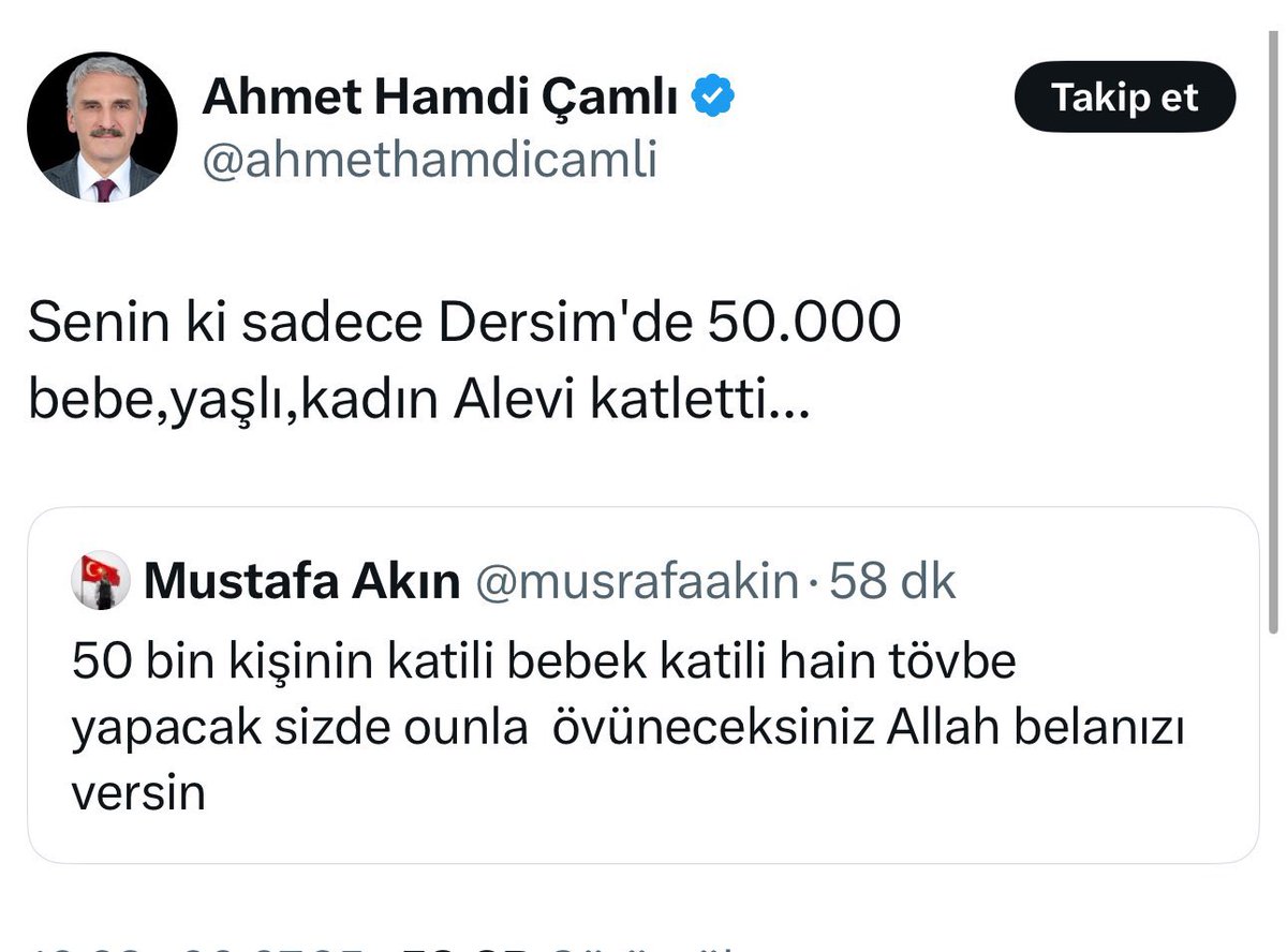 Cumhuriyete kanlı darbe dedi. Şimdi de TSK'ya bebek katili diyor.