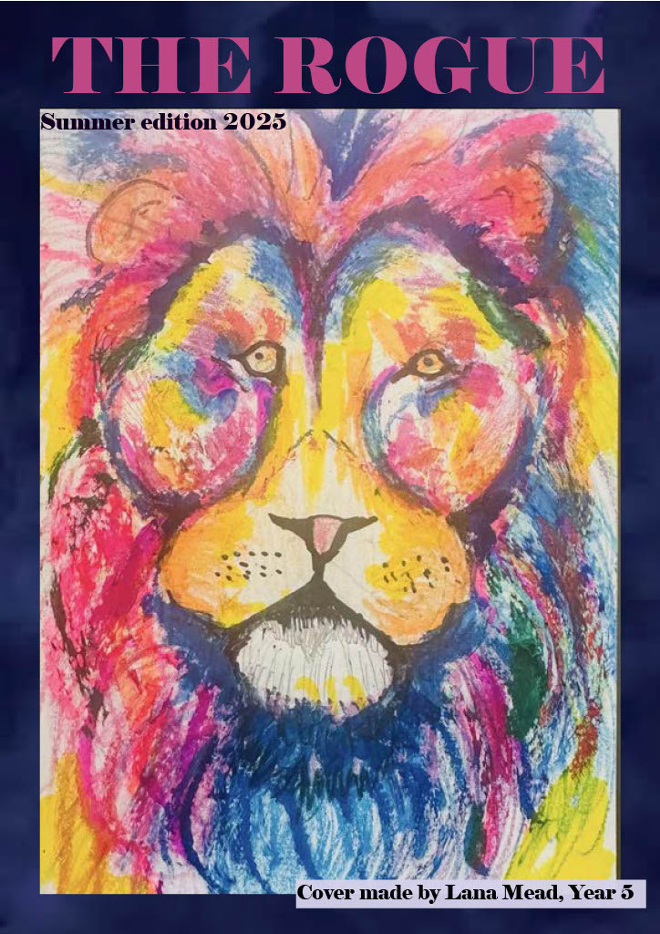 Royal_Russell's tweet image. The Summer Edition of our pupil-led #RogueMagazine has just dropped! This issue features the winning entry from our Art Competition to draw Roary the Lion for the front cover. 

📖 Read now: ow.ly/cONg50WmSPl

#StudentVoice #RoyalRussell #SummerReads