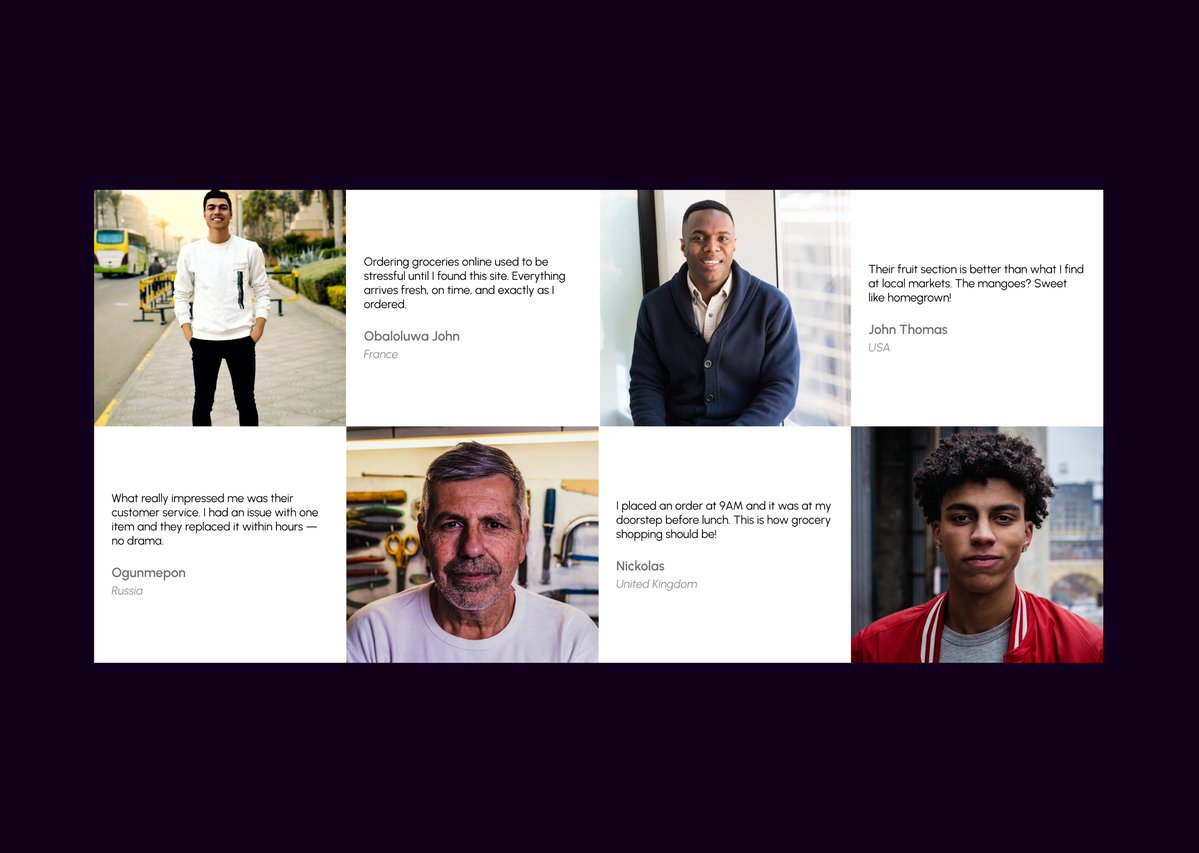 ay90613's tweet image. what do you think about this testimonials section🤔your opinions count😄