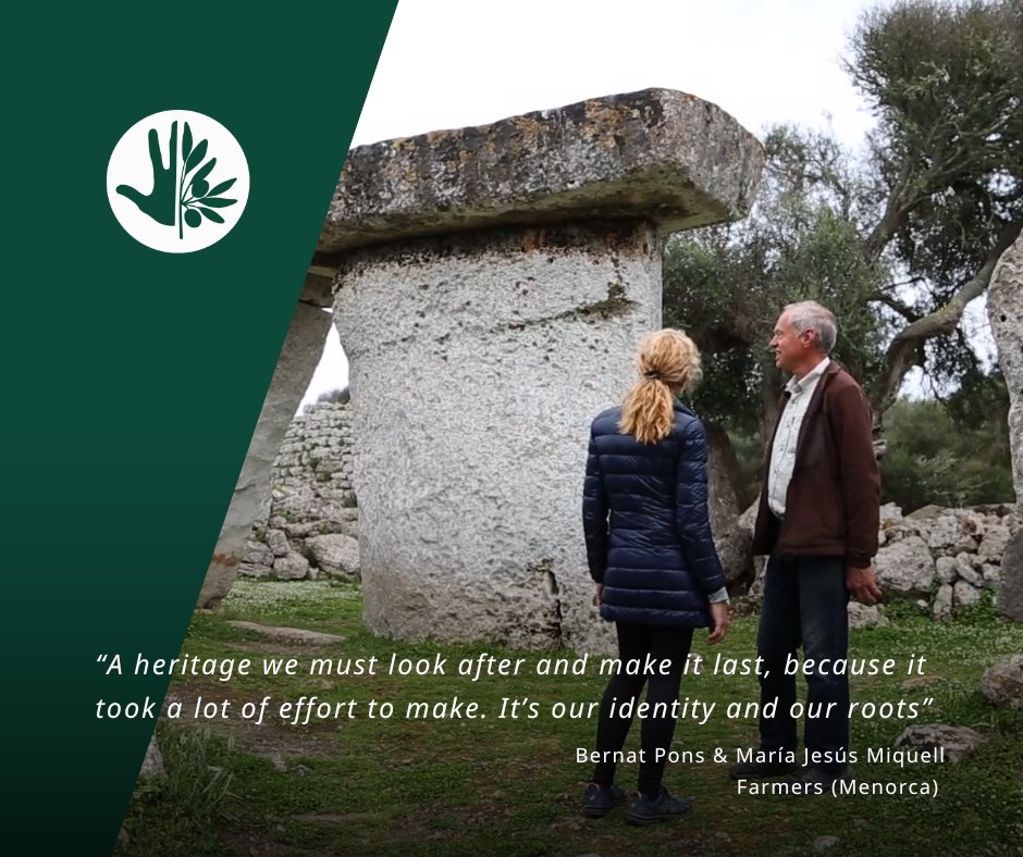 #Menorca — island of #wind and #stone.
The first settlers in Talatí built with stone. So do María Jesús and Bernat today. They live with the land. Like before. Still now.
Because identity lives in what we choose to protect.
#AMNC #MedNatureCulture #OurCommonsStory
<a href="/gobmenorca/">GOB Menorca</a>