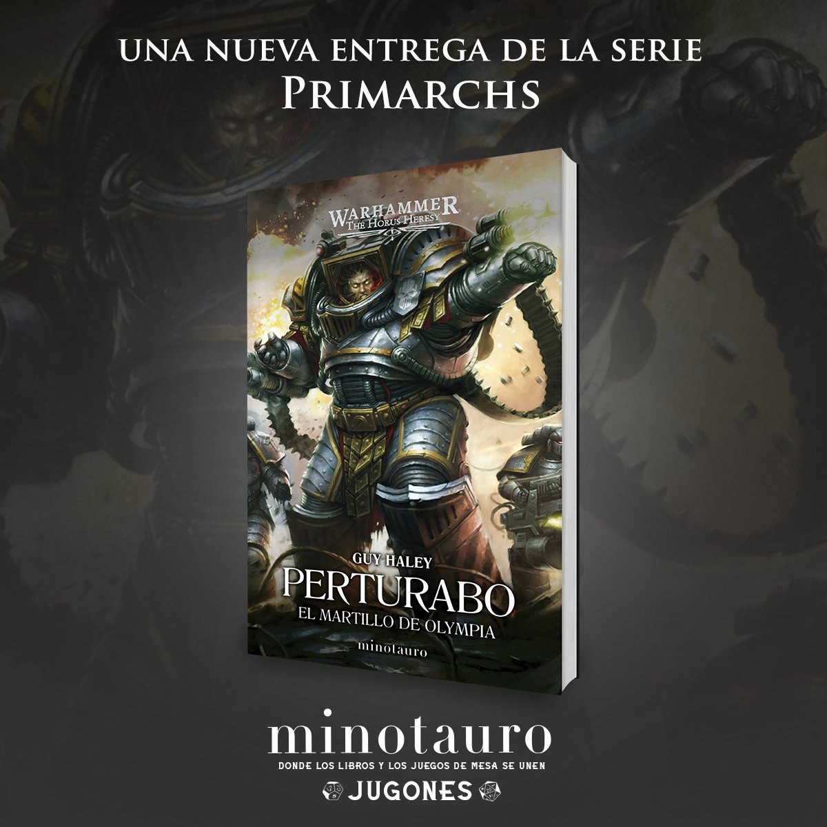 Sigue el universo de #TheHorusHeresy con «Perturabo: El Martillo de Olympia», ¡cuarto volumen de la aclamada serie #Primarchs!

Los Iron Warriors abandonarán su campaña contra los alienígenas hrud para aplastar la rebelión emergente en el planeta adoptivo de Perturabo, cueste lo