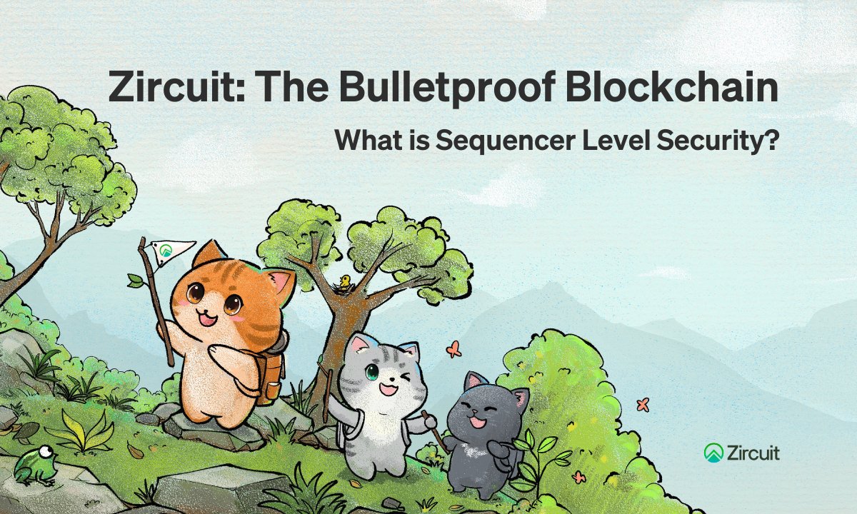 ken_minchie's tweet photo. Most blockchains react to hacks. @zircuit prevents them. With Sequencer Level Security (SLS), every transaction is scanned in real-time using AI—stopping malicious behavior before it hits your wallet.

✅ Safer capital, even on unaudited apps 

⚡ ZK-rollup speed & finality 

💼 Backed by Binance Labs, OKX Ventures & more

🔗 https://t.co/OrI5iFIJnX

Not just another L2. This is security by design. #Zircuit #ZKRollup #BlockchainSecurity #Web3
