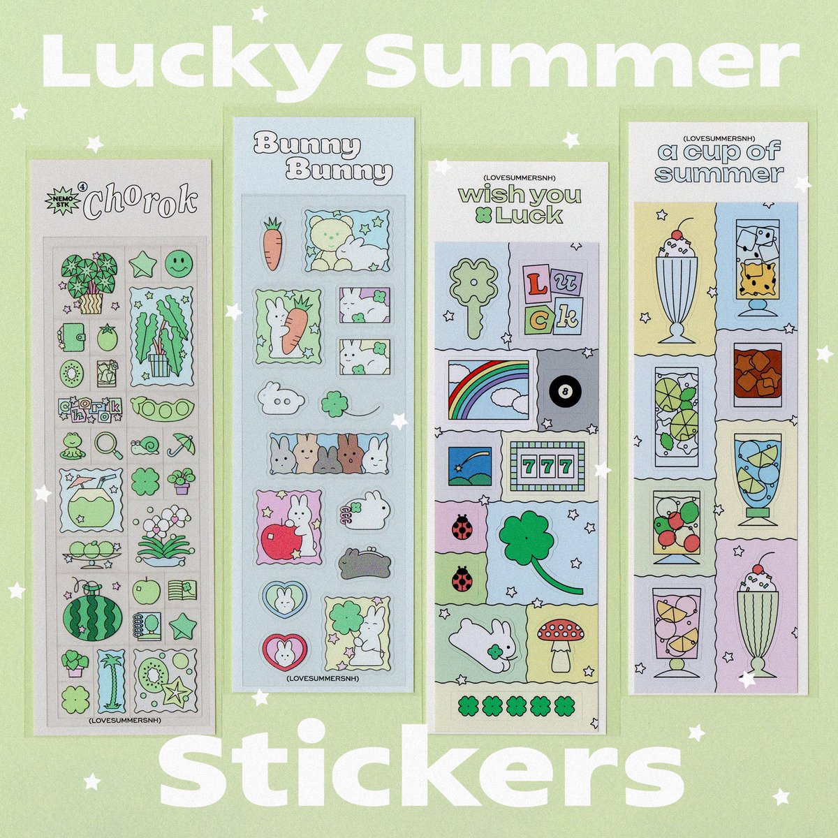 lovesummersnh's tweet image. 🍀LUCKY SUMMER STICKERS
(~7/12)
🔗m.blog.naver.com/sssnnh/2239277…