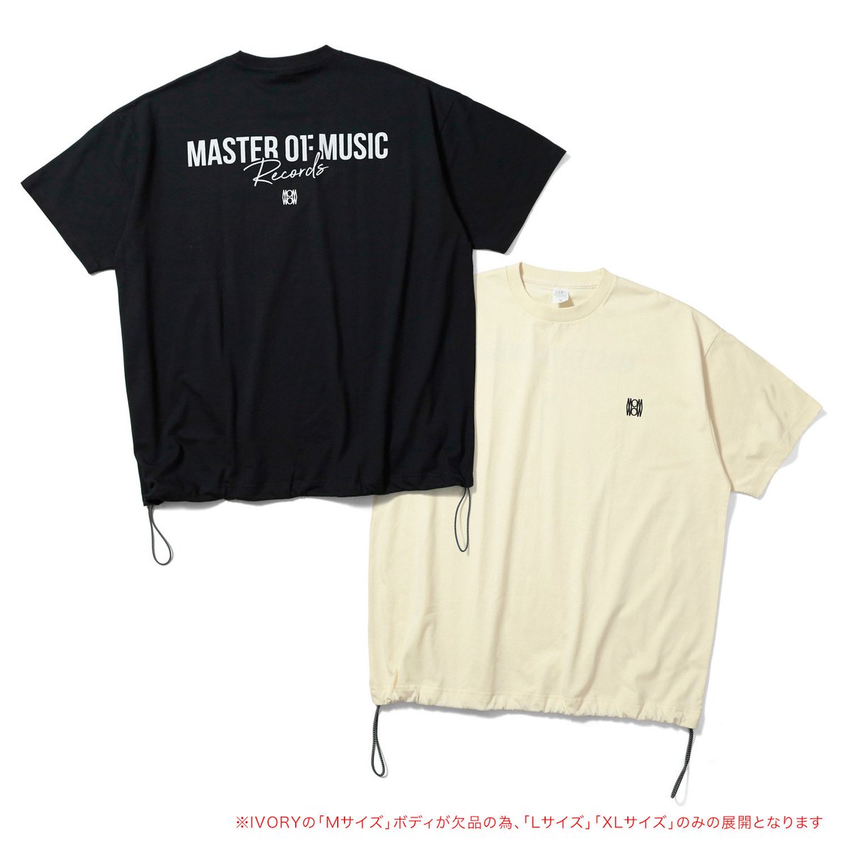 MASTER OF MUSIC RECORDS NEW ITEM ・MOMR FINE JERSEY Tee ・MOMR25s