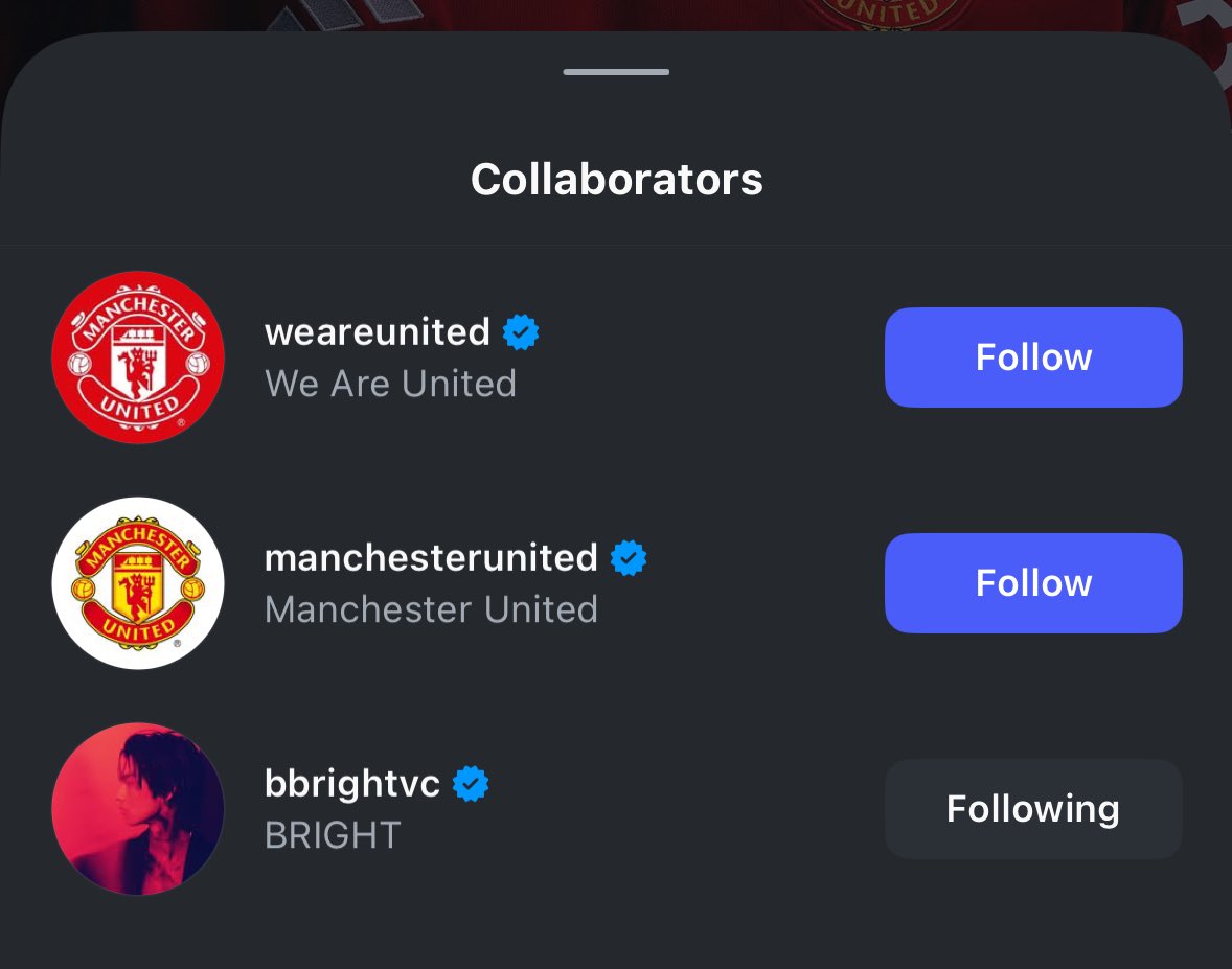 Successful fanboy
Forever red ❤️

#ManchesterUnited 
<a href="/bbrightvc/">bright</a> #bbrightvc